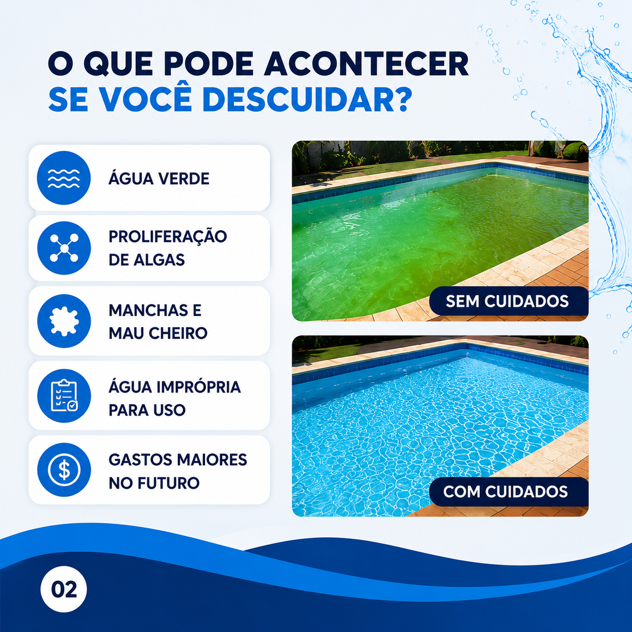 Manutenção de piscina em Armação dos Búzios RJ